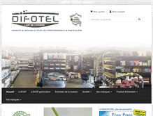 Tablet Screenshot of difotel.com